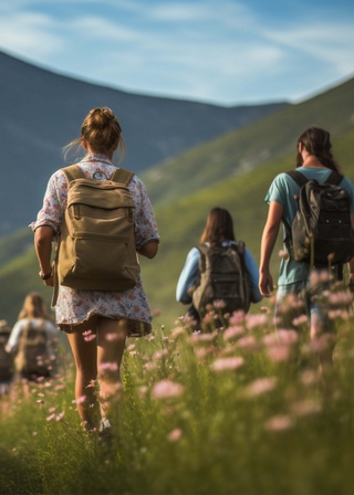 Marche en conscience, Colonie de vacances Ulysséo, Randonnée-balade-trail